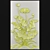 Floral Bas-relief Wall Decor 3D model small image 1