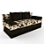 Comfy Kids Sofa 3D model small image 1