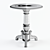 Turenne Round Pedestal Table 3D model small image 2