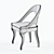 Beekman Chair by Ralph Lauren 3D model small image 3