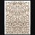 Elegant Fretwork Ceiling Decor 3D model small image 1