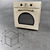 Fornelli Merletto Ivory: Elegant and Efficient Oven 3D model small image 1