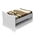 TATOO 140x200 Bed - Sleek and Stylish! 3D model small image 3