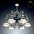 Elegant Eglo Catania Chandelier 3D model small image 1