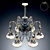 Elegant Eglo Catania Chandelier 3D model small image 3