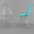 Eames "Eiffel- Stuhl DSR" Chair- Modern Design 3D model small image 2