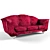 Sophisticated Italian Sofa 3D model small image 1