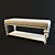 Vintage Auberge Bench - Bernhardt 3D model small image 1