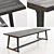 Sleek Maxalto Recipio Tables 3D model small image 3