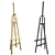 Wooden Tripod Easel 3D model small image 1