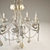 Elegant Bardot Chandelier: Timeless Luxury 3D model small image 2