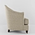 Windsor Lounge Chair: Elegant and Comfortable 3D model small image 3