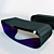 Danny Venlet Goggle Desk: Stylish & Functional 3D model small image 2