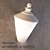 Title: Gretel AP - Karman: Contemporary Wall Sconce with Corona-Render Materials 3D model small image 1