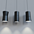 Sleek Illumination: Sentry Lamps 3D model small image 1