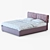 Marsel Bed: Sleek Design, Premium Quality 3D model small image 1