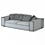Springfield Sofa 3D model small image 3