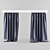 Contemporary Window Drapes 3D model small image 1