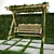 Versatile Swing for Garden and Wall 3D model small image 2