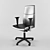 ErgoMax Office Chair 3D model small image 1