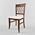 Elegant Living Room Chair 3D model small image 1