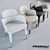 Elegant Ester Chair 3D model small image 1