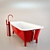 Transforming Luxury: KOS Morphing Bathtub 3D model small image 2