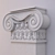 Elegant Ionic Pilasters 3D model small image 1