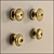 Vintage Furniture Handles Set 3D model small image 2