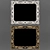 Luxury Baroque Gold Wall Mirror 3D model small image 1