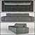 Modular Sofa: Smile ROM 3D model small image 1