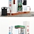 Modern Gas Station: 2 Unit Dispenser 3D model small image 3