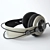 AKG K242 HD: Legendary Home Studio Headphones 3D model small image 1