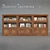 Taormina Bookcase - Stylish and Functional 3D model small image 1