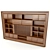 Elegant Ottoman Biblioteka: Style & Function 3D model small image 1