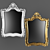Baroque Gold Mirror: Luxury Wall Decor 3D model small image 1