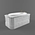 Luxury Spa Bath: 1700x900x650 3D model small image 1