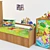 Winnie the Pooh Kids Furniture 3D model small image 1