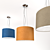 Velvet SP Pendant Lamp: Elegant, Versatile Lighting 3D model small image 1