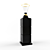 Elegant Glow: Decorative Candle 3D model small image 1