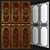 Elegant Wall Panel 3D model small image 1