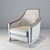 Bellavista Charlotte: Elegant and Compact 3-Seater Sofa 3D model small image 2