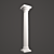 Grecian Elegance: Eclectic Greek Column 3D model small image 2