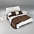 Miami 160 Bed: Sleek and Stylish 3D model small image 1