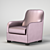 Elegant casamilano Benny Chair 3D model small image 1