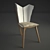 Futuristic Ash Chair 3D model small image 1