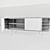 A-Linea Sideboard: Modern Elegance and Functionality 3D model small image 3