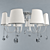 Ethereal Chandelier: Breezelight 1302/PL9 3D model small image 2