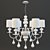 Rainbow Icefield Chandelier 3D model small image 1