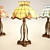 Radiant Glow Stained Glass Lamps 3D model small image 2